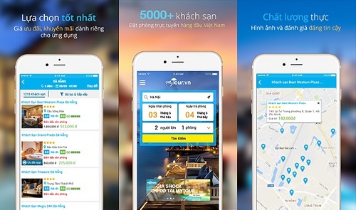Top 10 ứng dụng đặt phòng khách sạn tốt nhất tại Việt Nam