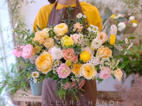 Top 10 shop hoa tươi nổi tiếng nhất tại Hà Nội